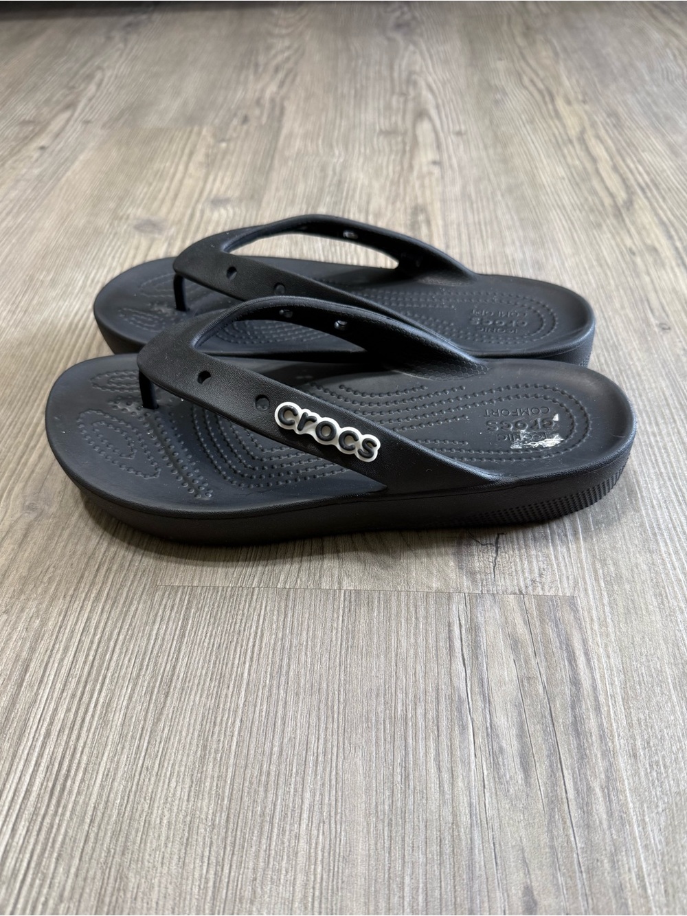 CROCS Black Women’s Sandals Size 8